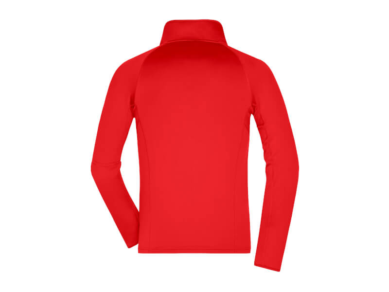 Fleecetröja Stretch Herr - BAKSIDA - Light Red/Chili