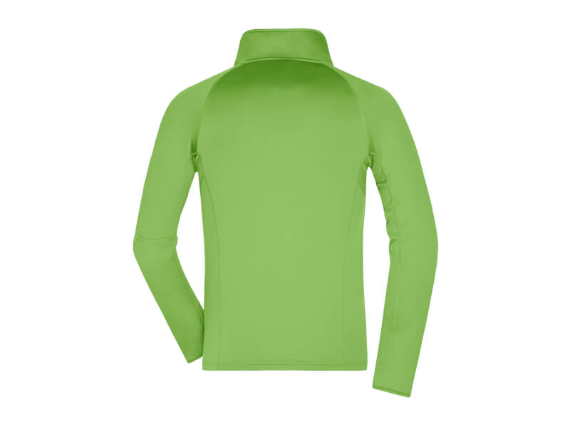 Fleecetröja Stretch Herr - BAKSIDA - Spring Green/Green