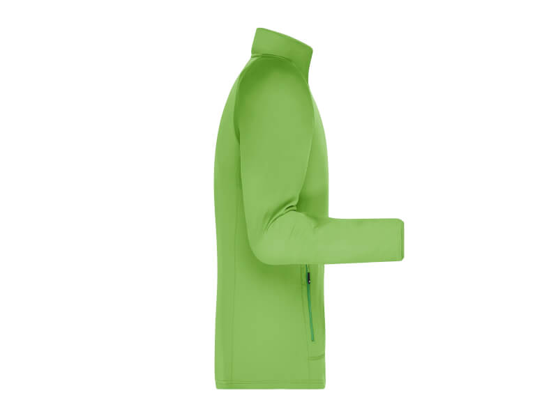 Fleecetröja Stretch Herr - HÖGER ARM - Spring Green/Green