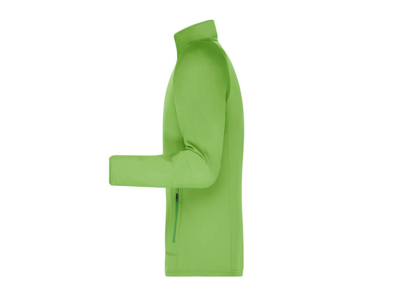 Fleecetröja Stretch Herr - VÄNSTER ARM - Spring Green/Green