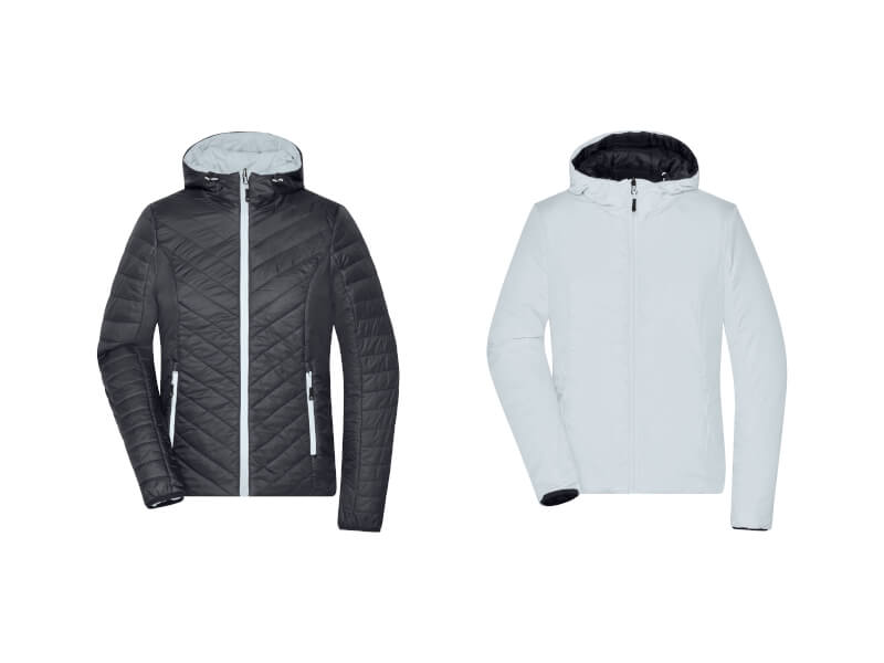 Jacka Lightweight Dam - UTSIDA OCH INSIDA - Black/Silver