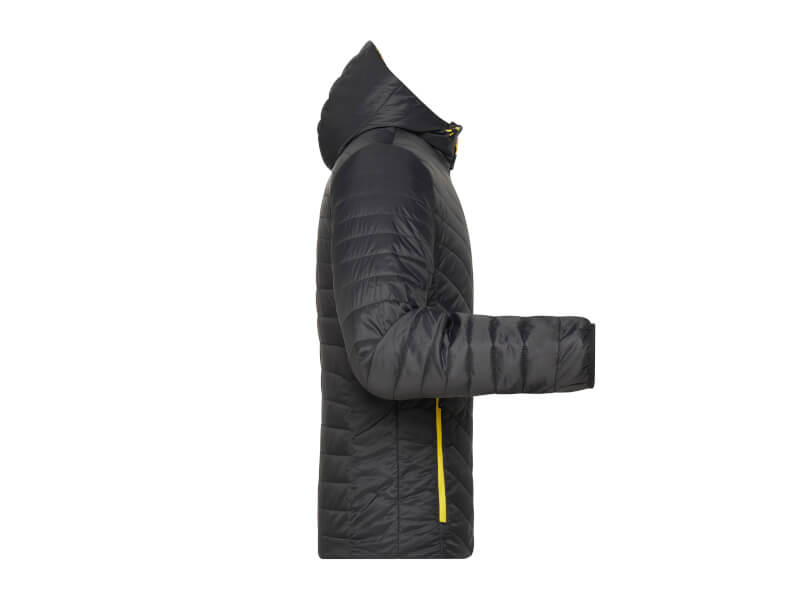 Jacka Lightweight Herr - HÖGER ÄRM - Black/Yellow