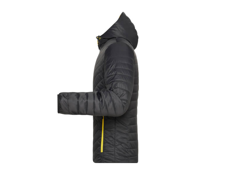 Jacka Lightweight Herr - VÄNSTER ÄRM - Black/Yellow