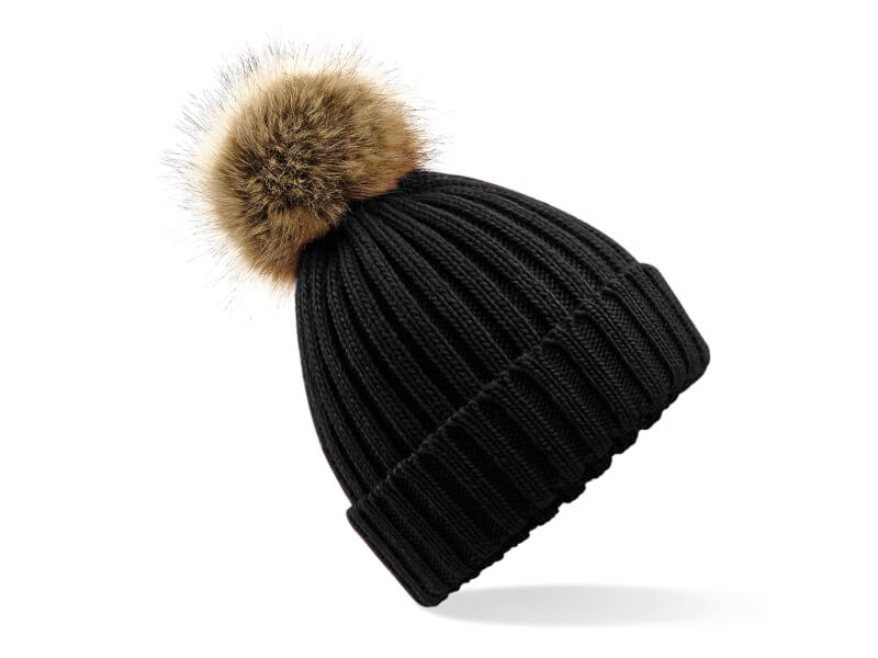 Mössa Chunky Pom-Pom - Sida