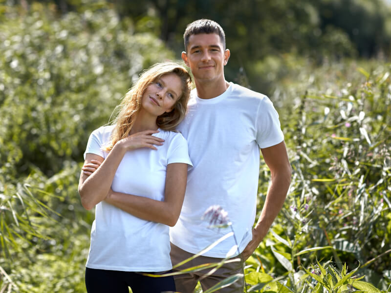 T-shirt ECO Fairtrade Herr & Dam