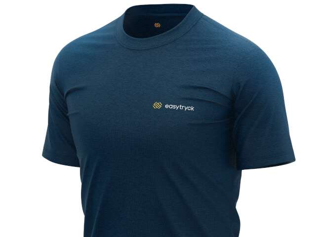 T-shirts med tryck i olika material och färger från Easytryck