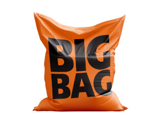 Saccosäck Medium med tryck