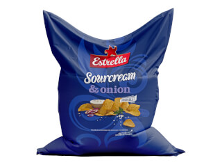 Saccosäck Large med tryck