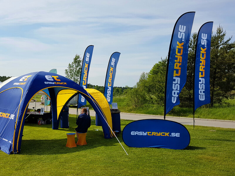 Eventtält AIR-X 4x4 på golfevent