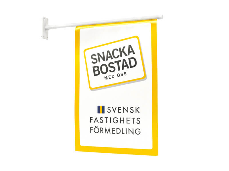 Fasadflagga R-40x60 cm