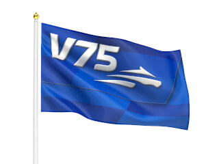 Reklamflagga 240x150 cm