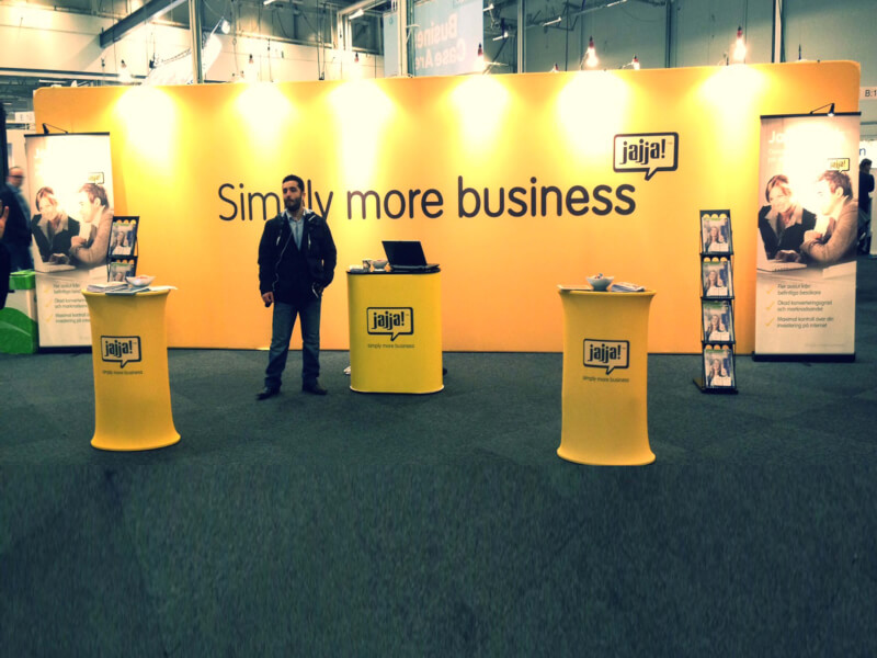 Måttbeställd softwall 800x245 cm