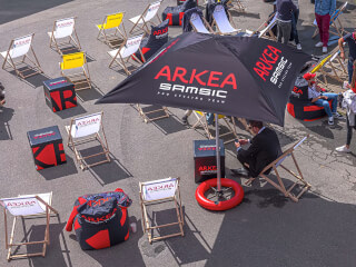 Parasoll Flex 250 - Konfigurationsbild