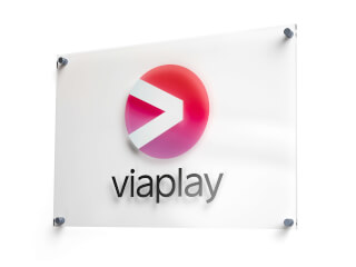 Akrylskylt - Referensbild