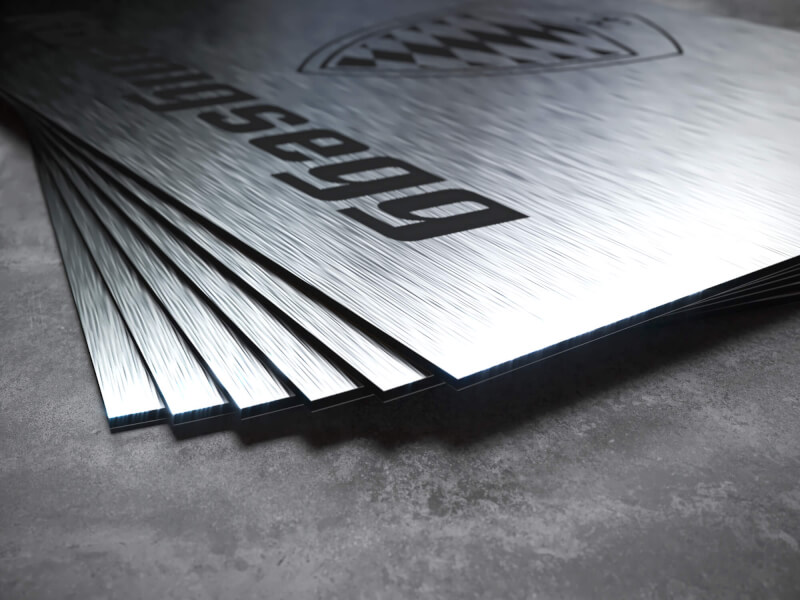 Metallskylt Aluminium