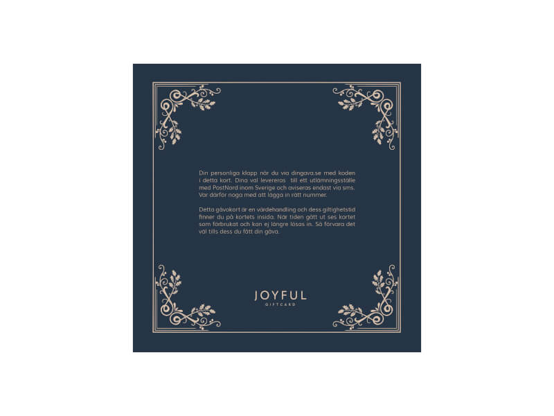 Joyful Giftcard 400