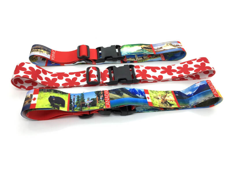 Bagageband med digitaltryck