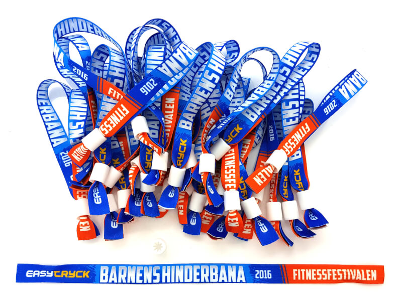 Festivalarmband Digitaltryckta