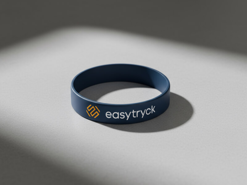 Gummiarmband med tryck