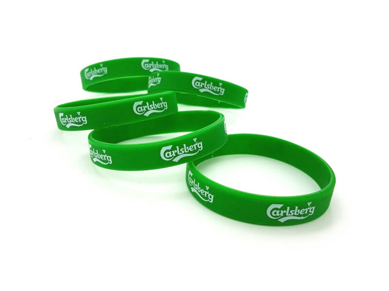 Gummiarmband med tryck