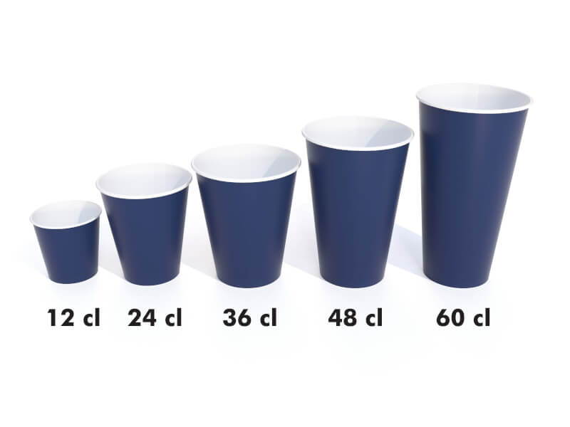 Pappersmugg Enkelvägg 