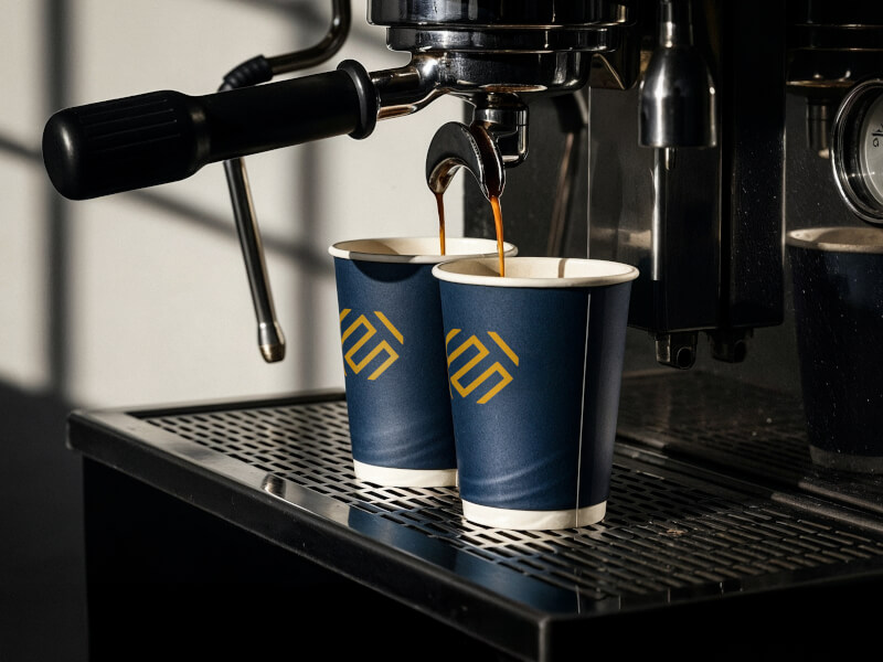 Pappersmuggar med tryck