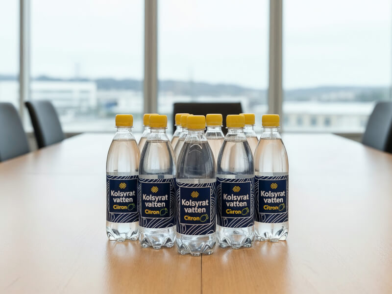 Kolsyrat vatten 50 cl med smak