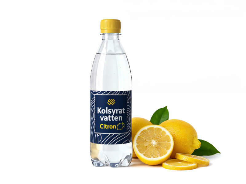 Kolsyrat vatten 50 cl med smak