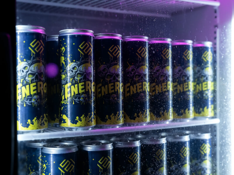 Energidryck med egen profilering