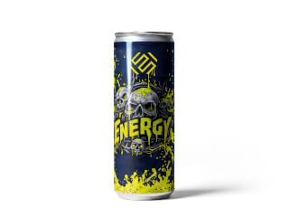 Energidryck med egen profilering