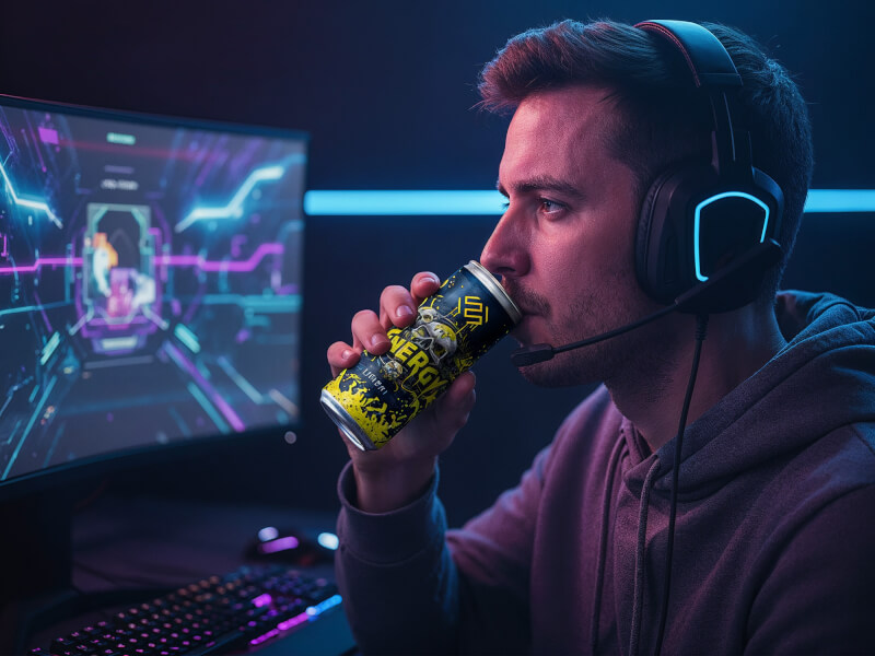 Energidryck med egen profilering