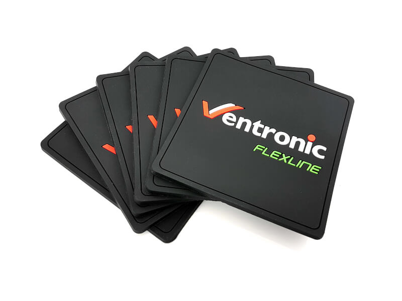 Gummiunderlägg Fyrkant