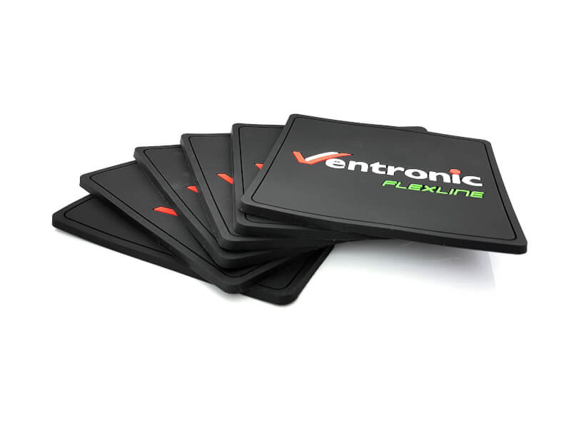 Gummiunderlägg Fyrkant