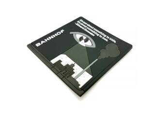 Gummiunderlägg Fyrkant