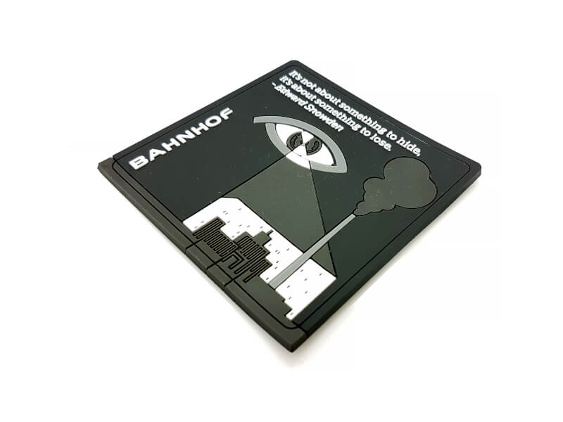 Gummiunderlägg Fyrkant