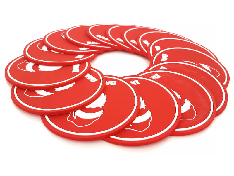 Gummiunderlägg Rund