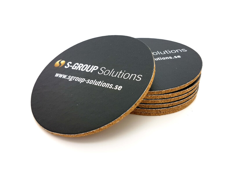 Korkunderlägg Rund