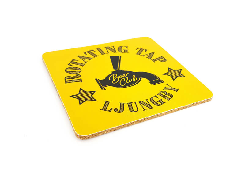 Korkunderlägg Fyrkant