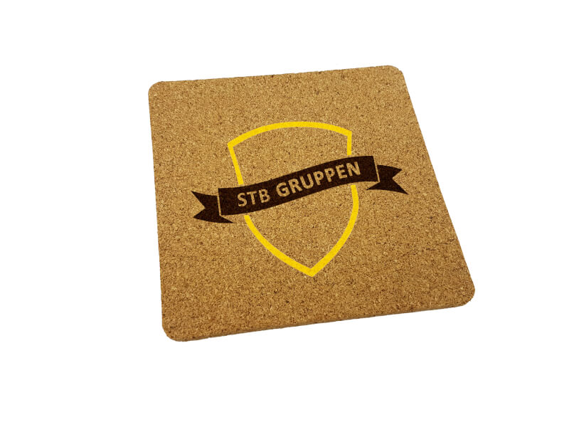 Korkunderlägg Fyrkant