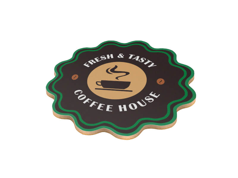 MDF-underlägg Valfri form