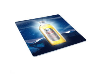 Pappersunderlägg Fyrkant (FRAM / BAK)