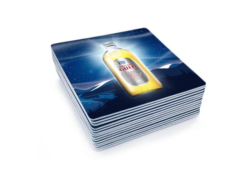 Pappersunderlägg Fyrkant