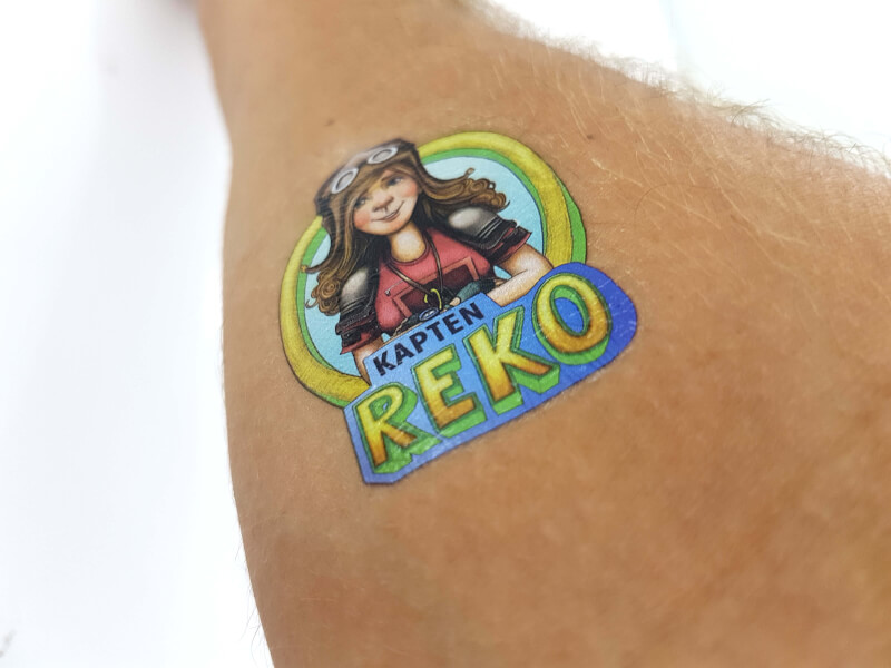 Gnuggis med Fototryck + Vitt