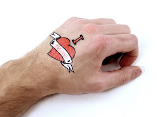 Gnuggisar / Engångstatueringar - Large