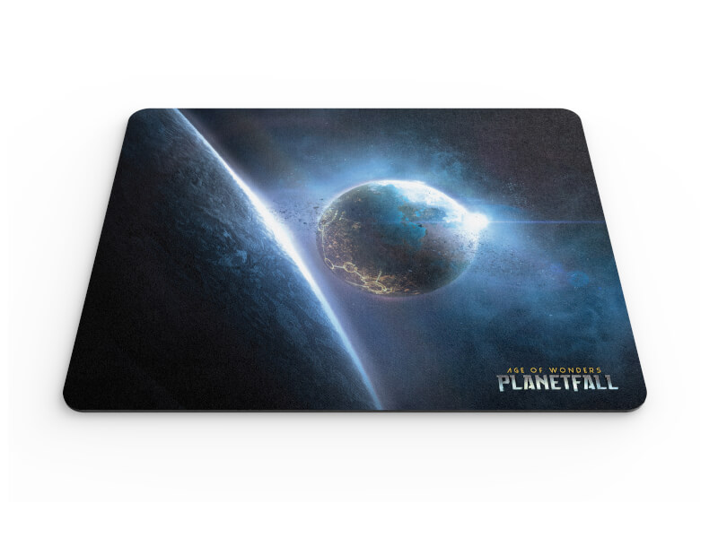 Musmatta med tryck - Large