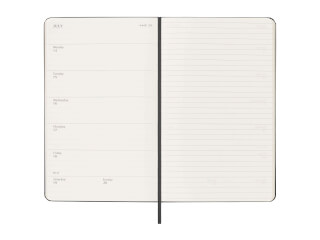 Veckokalender Inbunden - Konfigurationsbild