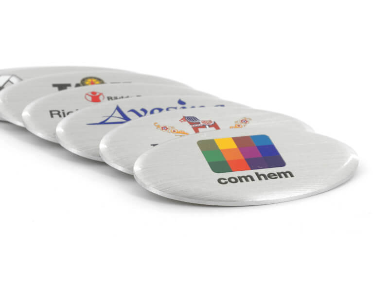 Namnskylt - Rektangel 1 - Silver