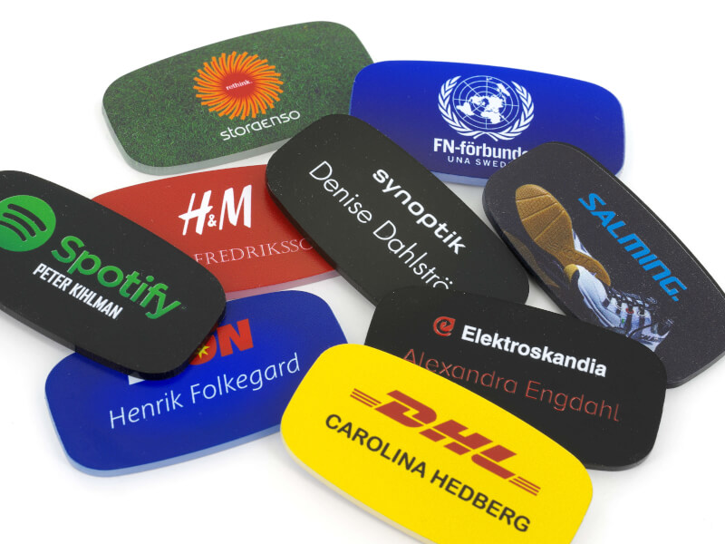 Namnskylt - Rundad 3