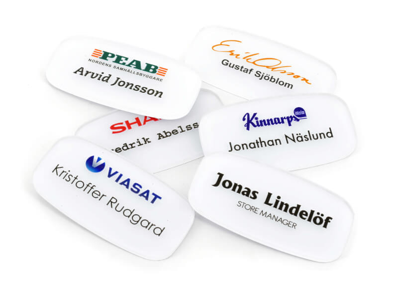 Namnskylt - Rundad 3