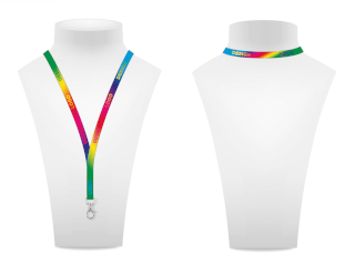 Digitaltryckta Nyckelband 15 mm bredd